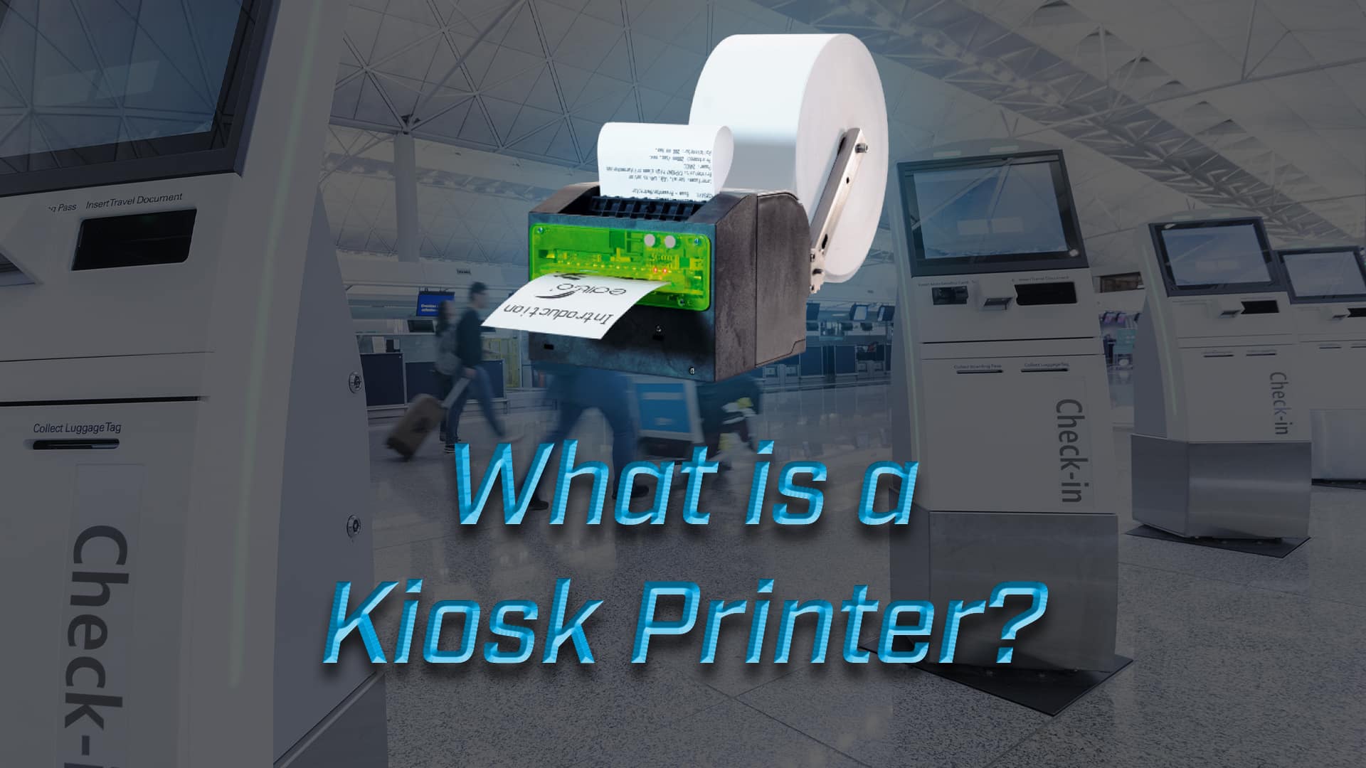 What is a Kiosk Printer? BVM Ltd