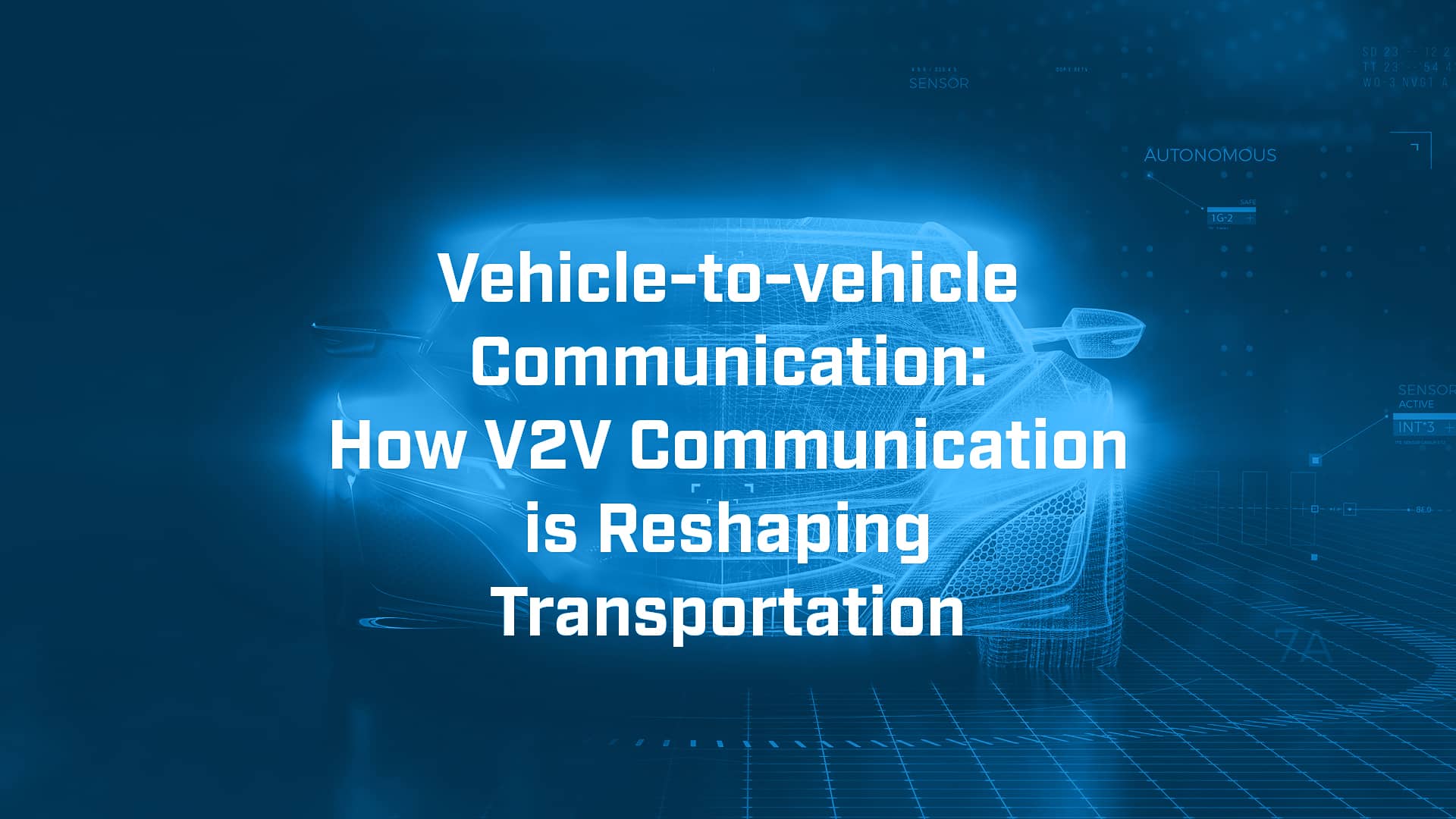 Vehicletovehicle Communication Revolutionizing Road Safety BVM Ltd