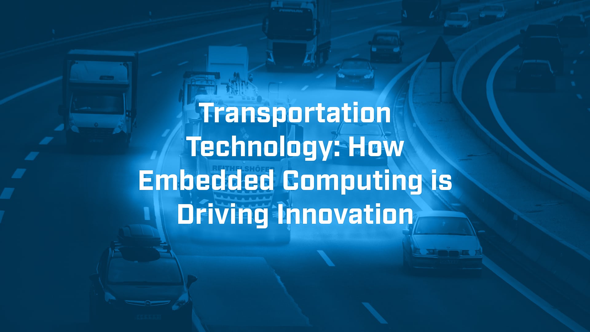 Transportation Technology: How Embedded PCs Drive Innovation - BVM Ltd
