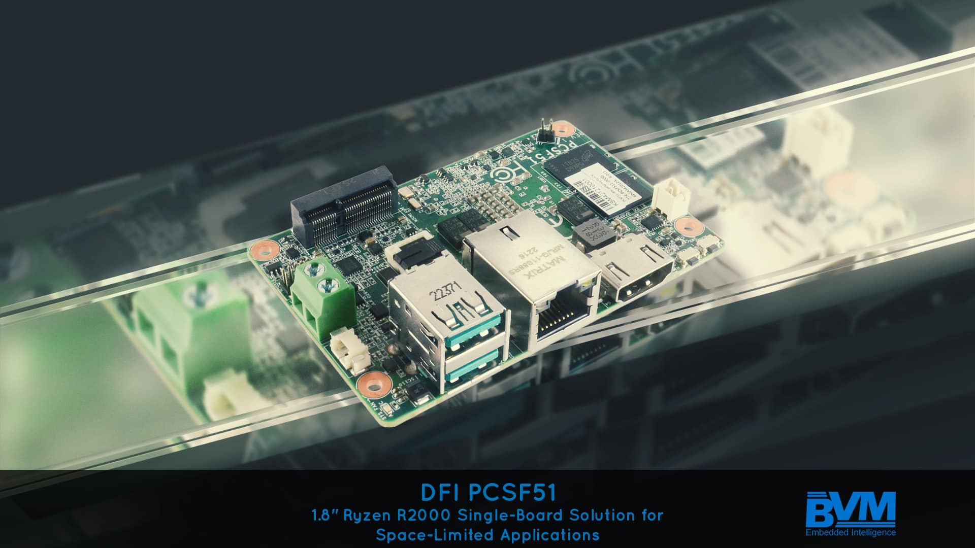 DFI PCSF51: Single-Board Solution for Space-Limited Applications - BVM Ltd