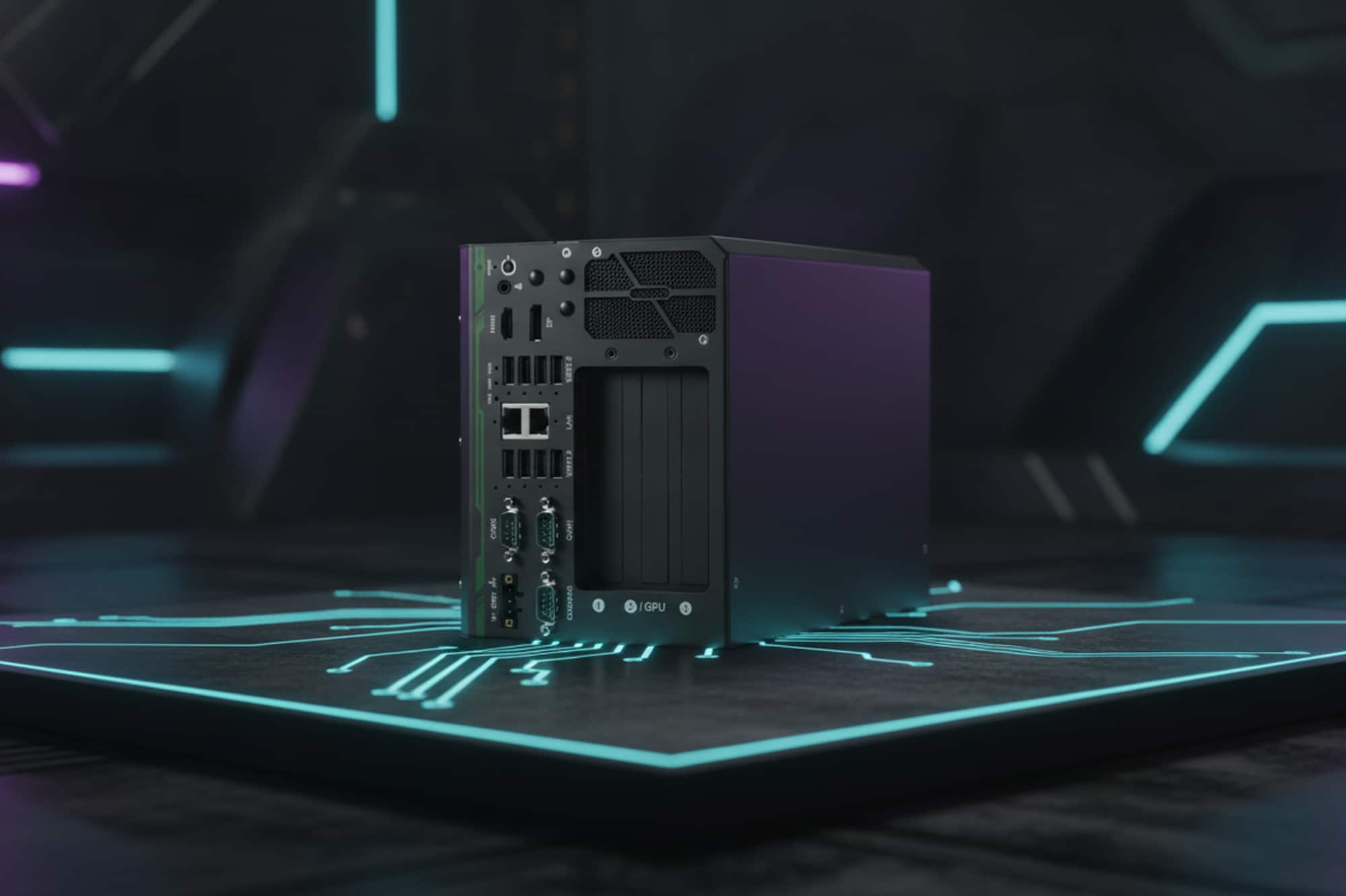 Neousys Nuvo-10000 Series: 14th/13th/12th Gen PCIe Box-PC- BVM UK