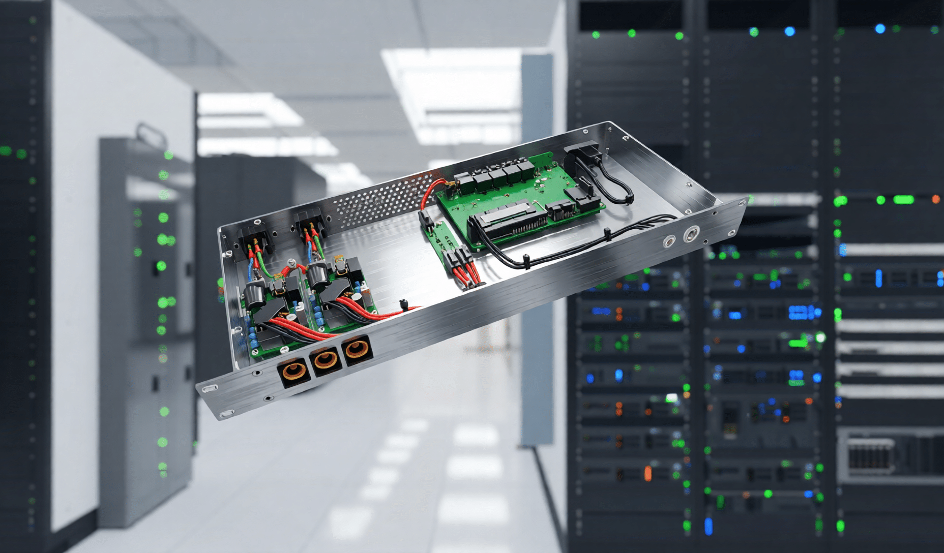 Optimizer Rack Case Study: Custom 1U Rack PC for Data Centre Optimization - BVM Ltd