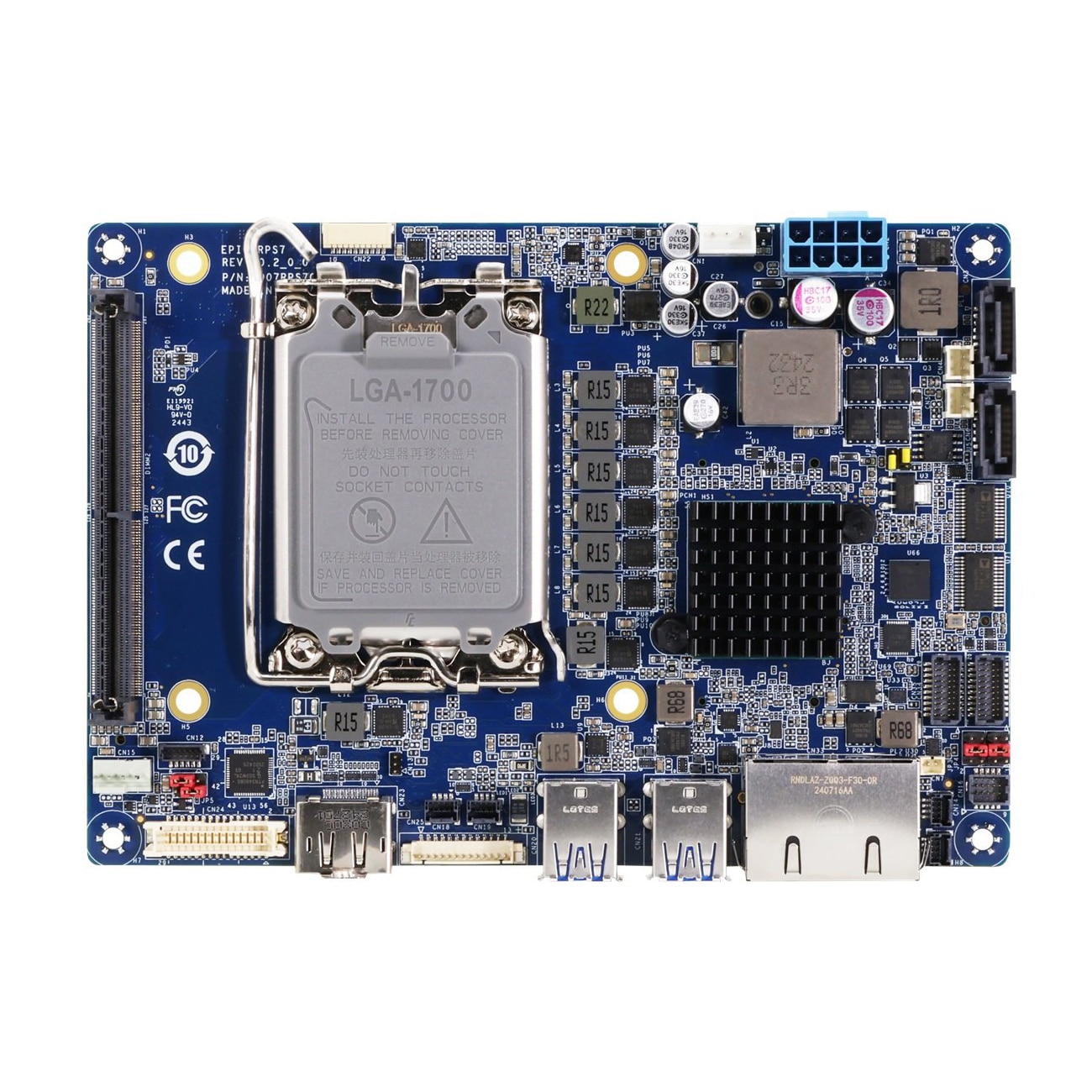 AAEON EPIC-RPS7 12th/13th/14th Gen 4