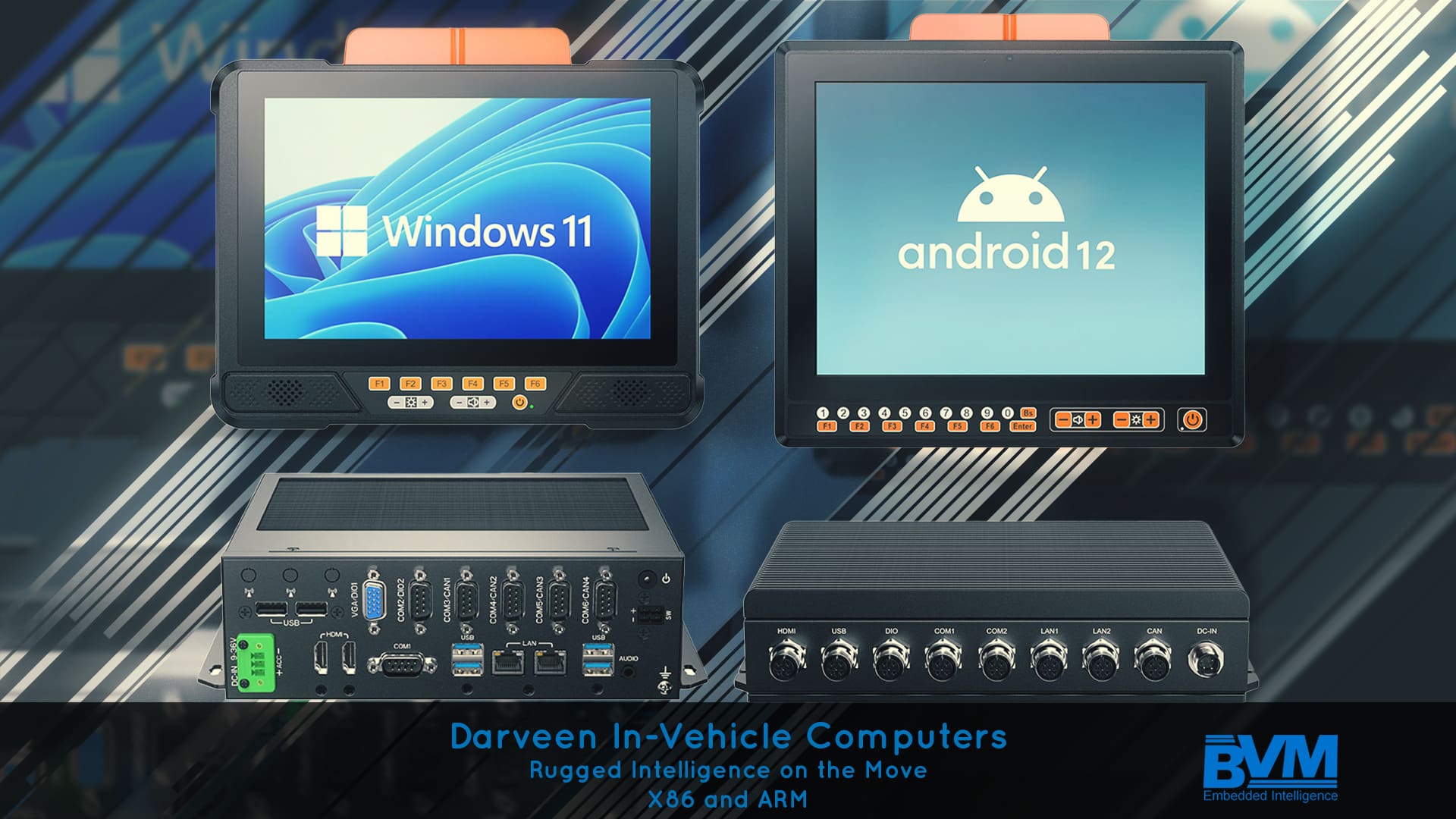 Darveen In-Vehicle Computers: Rugged Intelligence on the Move - BVM Ltd