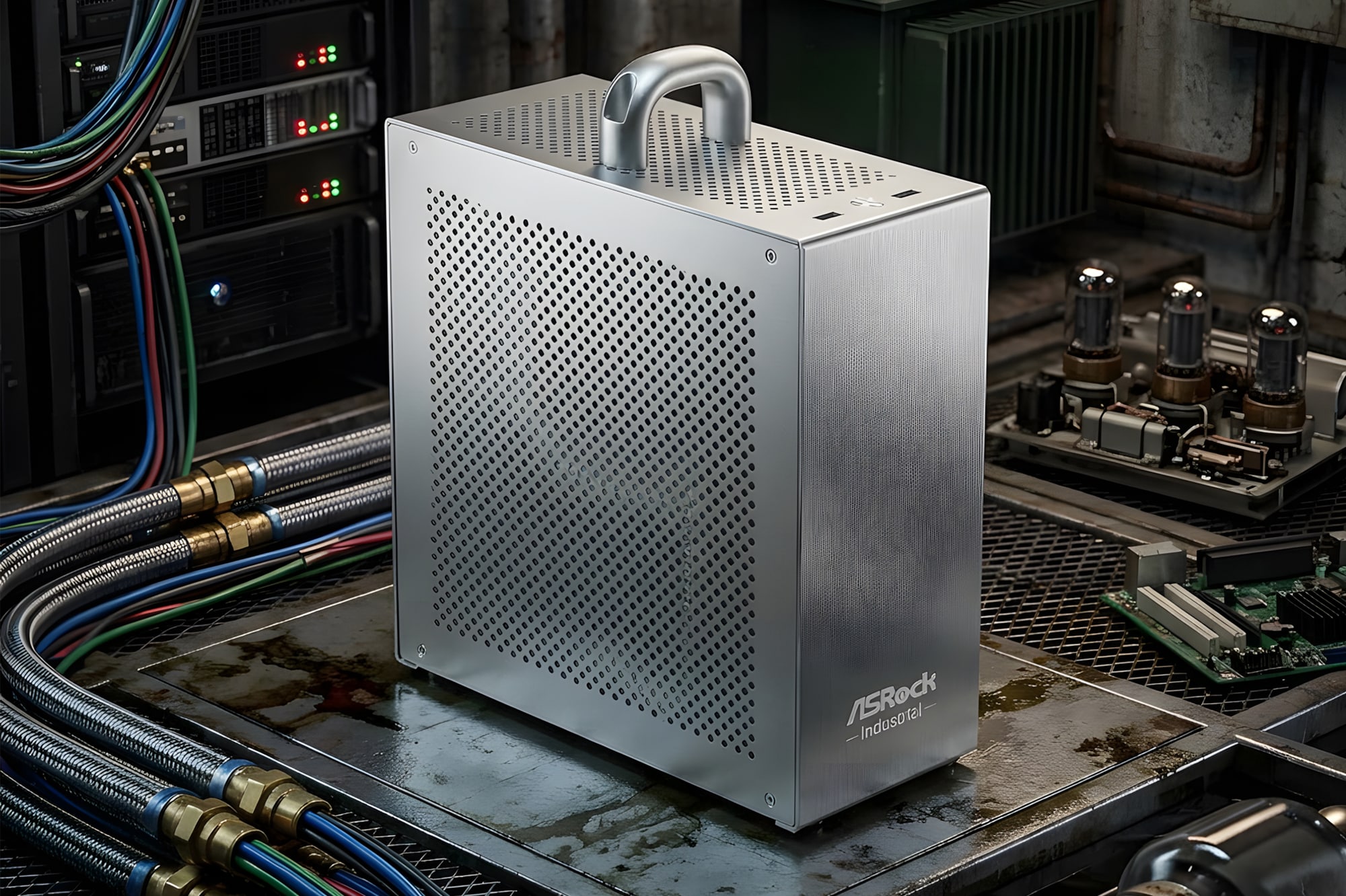 ASRock Industrial AI BOX-A395 AMD Ryzen AI 300 128Gb Mini PC - BVM UK