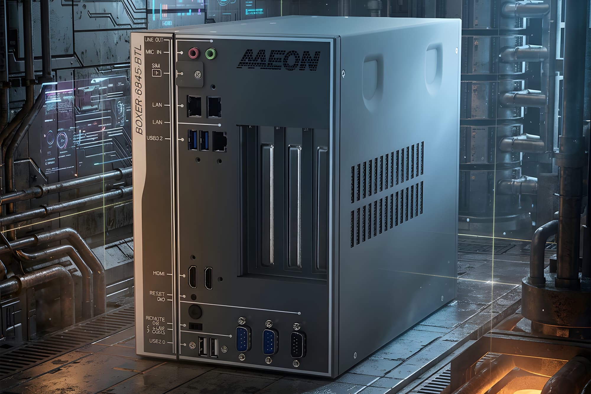 AAEON BOXER-6845-BTL AI Computer with NVIDIA RTX GPU - BVM UK