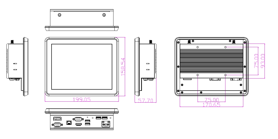 HPC080SC-FP2807A_Size