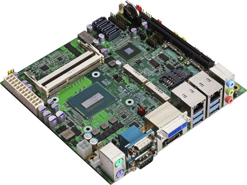 LV-67M Haswell - Mini-ITX 4th Gen Core i7/i5/i3 QM87 SBC 