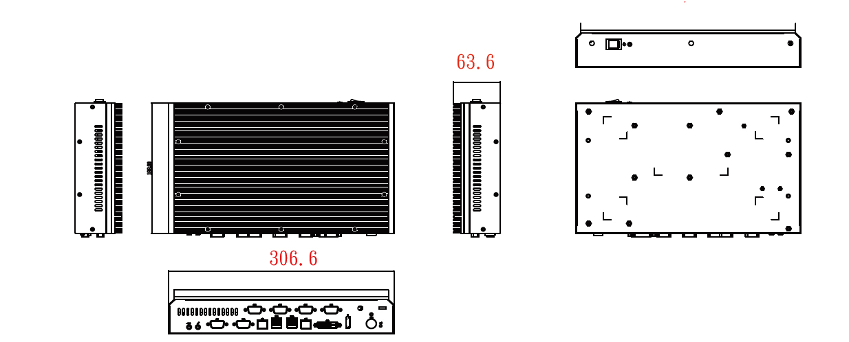 WPC-766 - Medical White Fanless PC